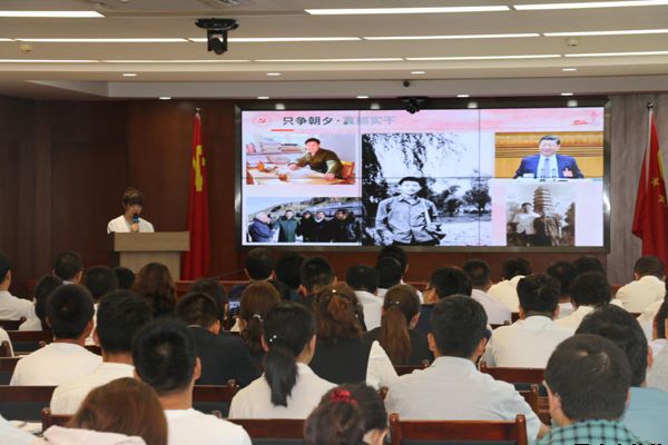 泓源公司黨委舉辦“培育泓源精神，勇?lián)鷩?guó)企使命”主題演講比賽(圖4)